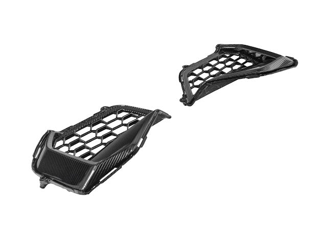 2024-Up Mustang GT S650 | CARBON FIBER Front Side Grille Insert Replacement Pair